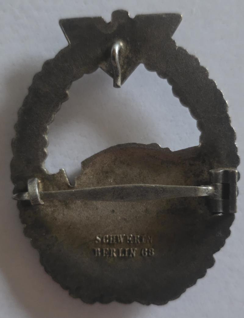 E-Boat 1st Pattern Copy Badge — image 2