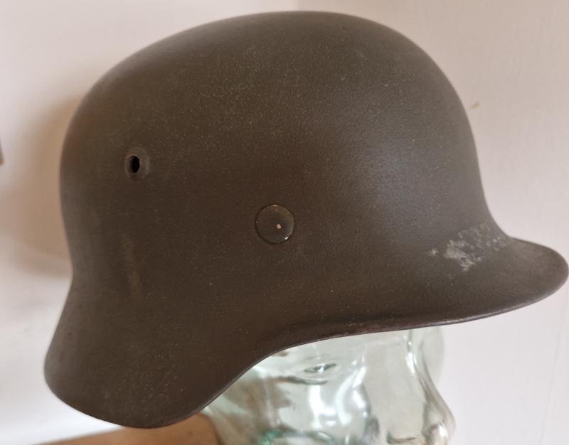 M35 German Army Helmet Repainted and Copy Decal — image 4
