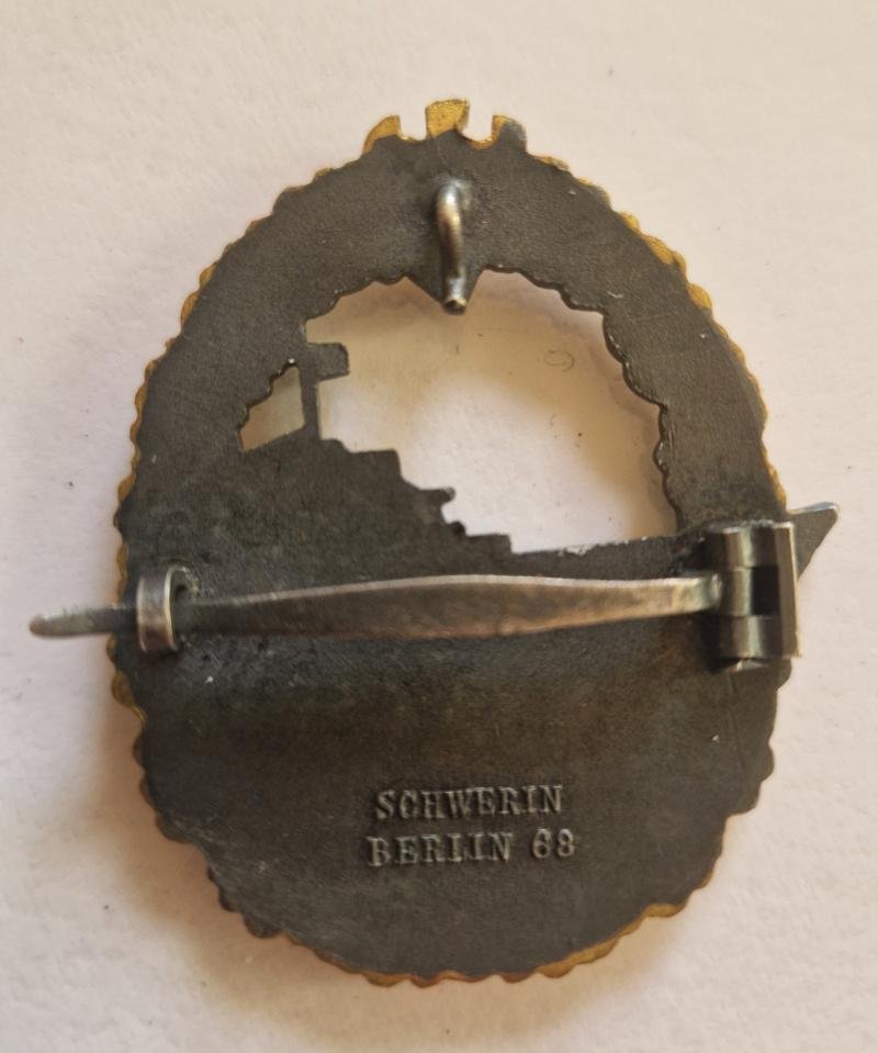 Early Schwerin Destroyers Badge — image 2