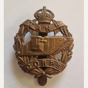 British WW1 Tank Corps Cap Badge