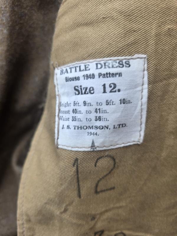 British WW2 Battledress 1944 — image 3