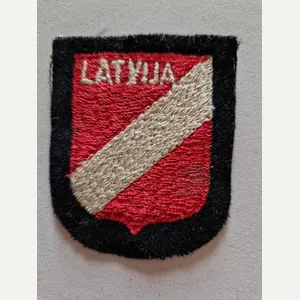 SS Latvian Arm Shield