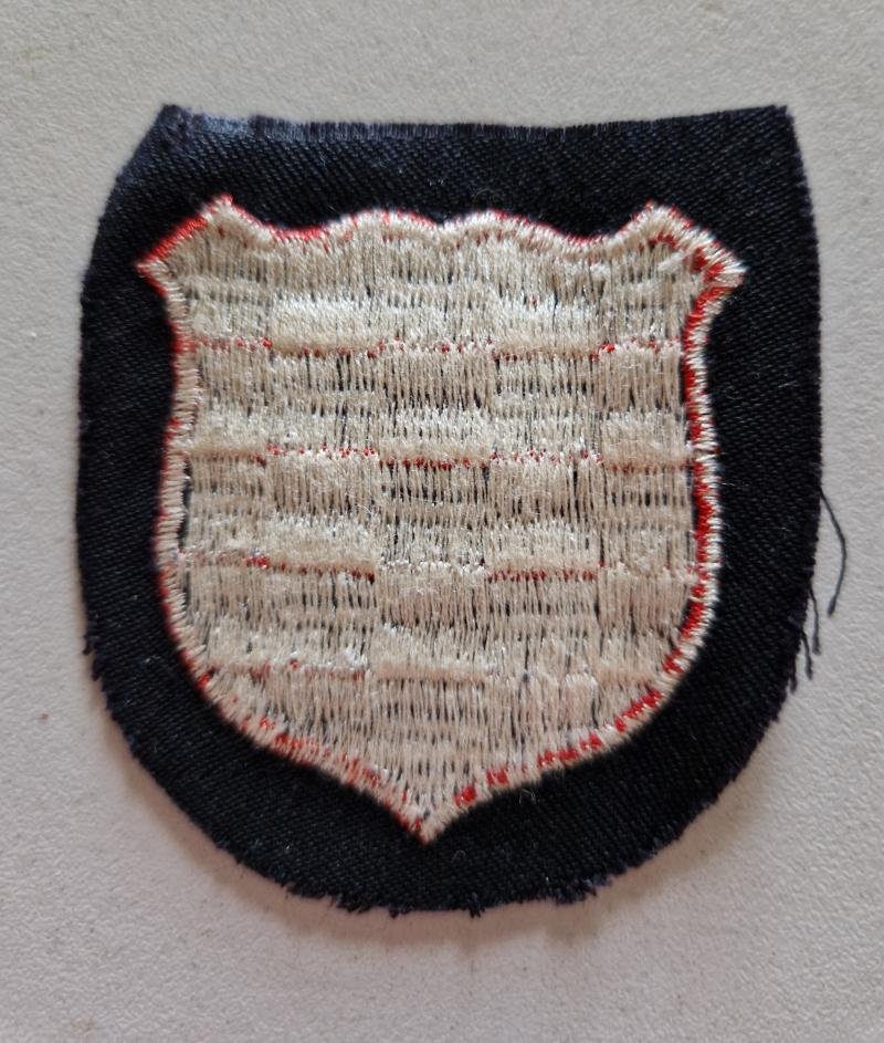 SS Croatian Arm Shield — image 2