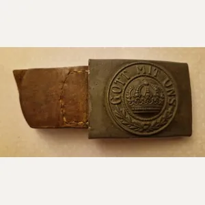 Prussian Army Buckle with Fob