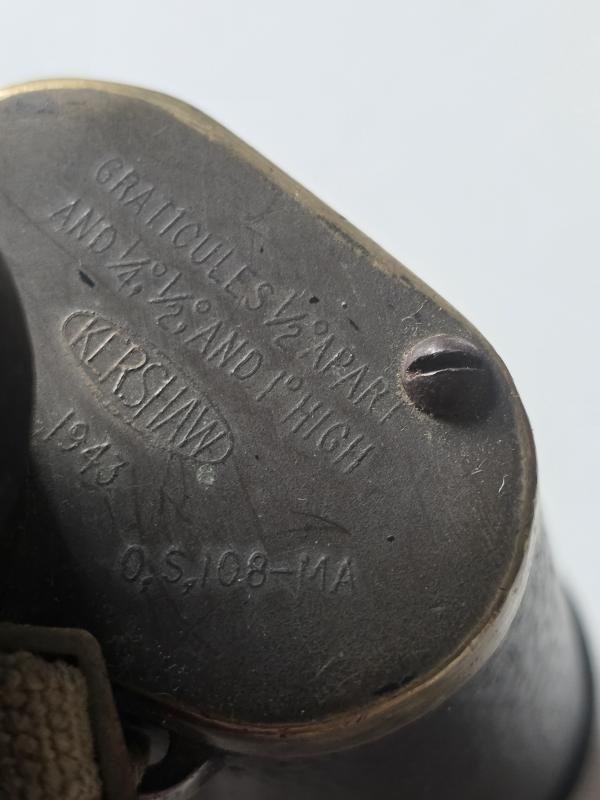 British WW2 Binoculars with Case — image 5