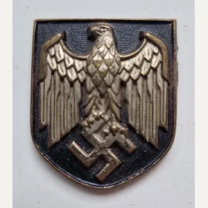 Early Dak Pith Helmet Army Decal