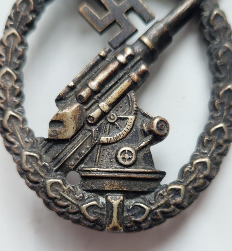 Early Luftwaffe Flak Badge — image 3