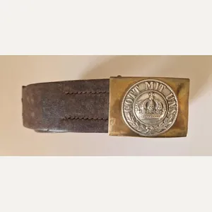Ww1 German Prussian Belt and Buckle