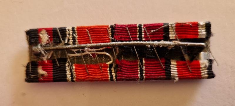 Iron Cross 2nd Class 1939 Four Place Ribbon Bar — image 2