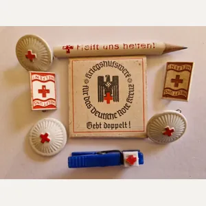 Group of German Ww2 Red Cross Items