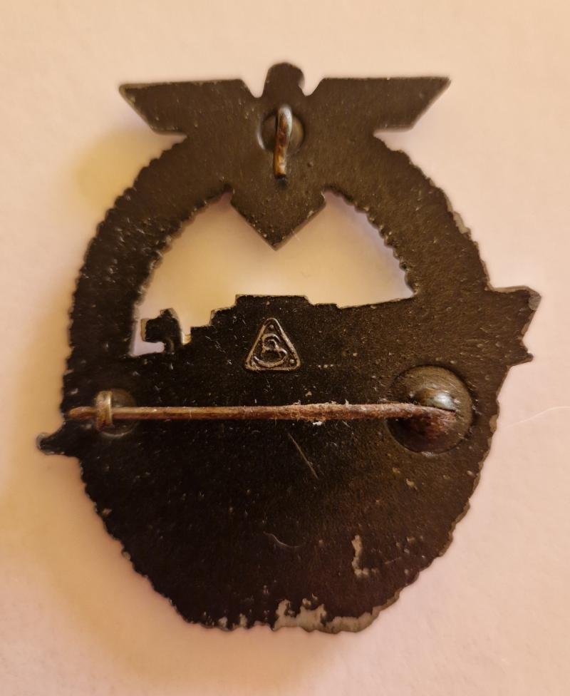 E-Boat Badge 2nd Pattern AS Maker — image 3