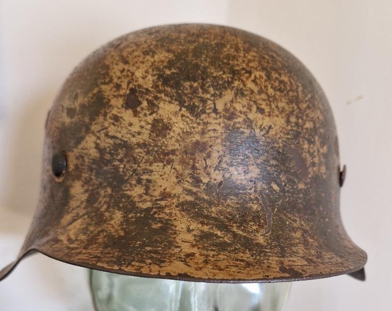 German Tropical Camo M42 Helmet — image 2