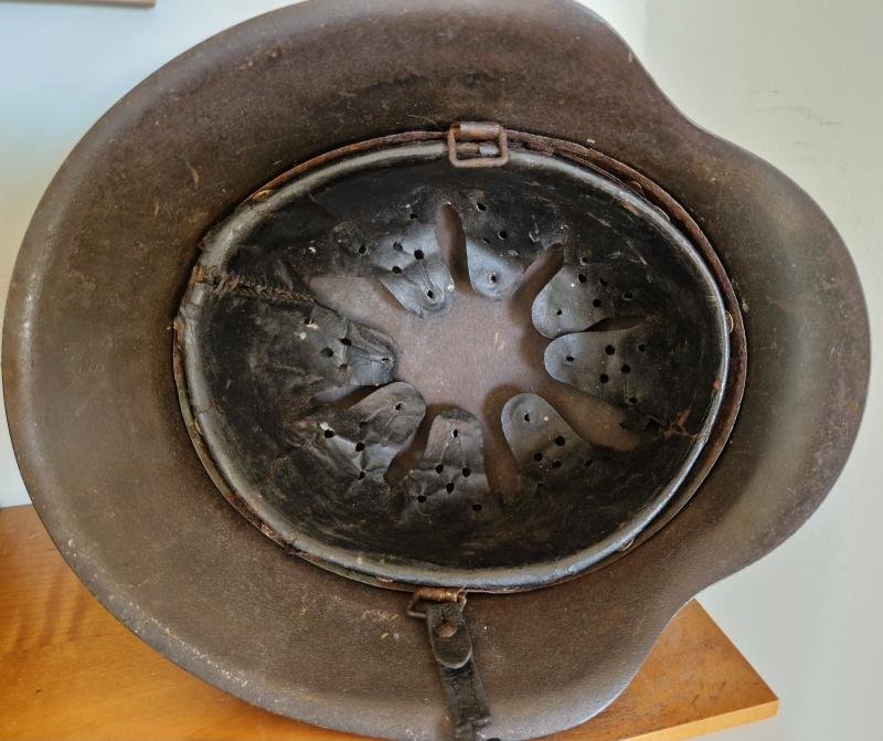 German Tropical Camo M42 Helmet — image 4