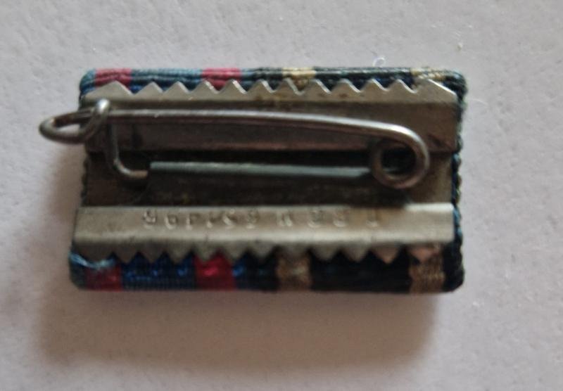 Iron Cross 2nd Class 1914 and Other Medal Ribbon Bar — image 2