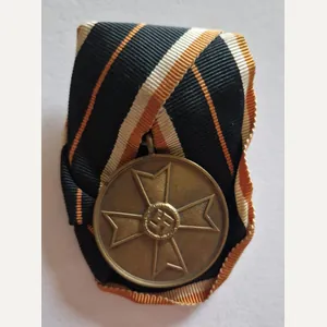 War Merit Medal Court Mounted