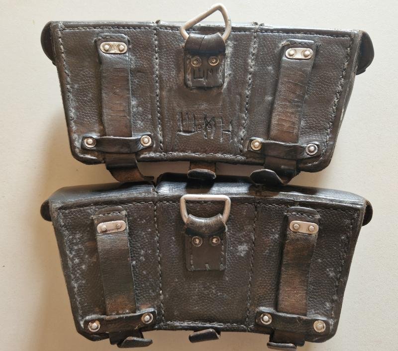 Pair of WW2 K98 Pouches — image 2