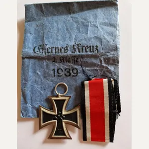 Iron Cross 2nd Class 1939 with Issue Pack