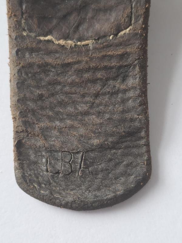 Early Luftwaffe Drop Tail Eagle Buckle with Fob — image 4