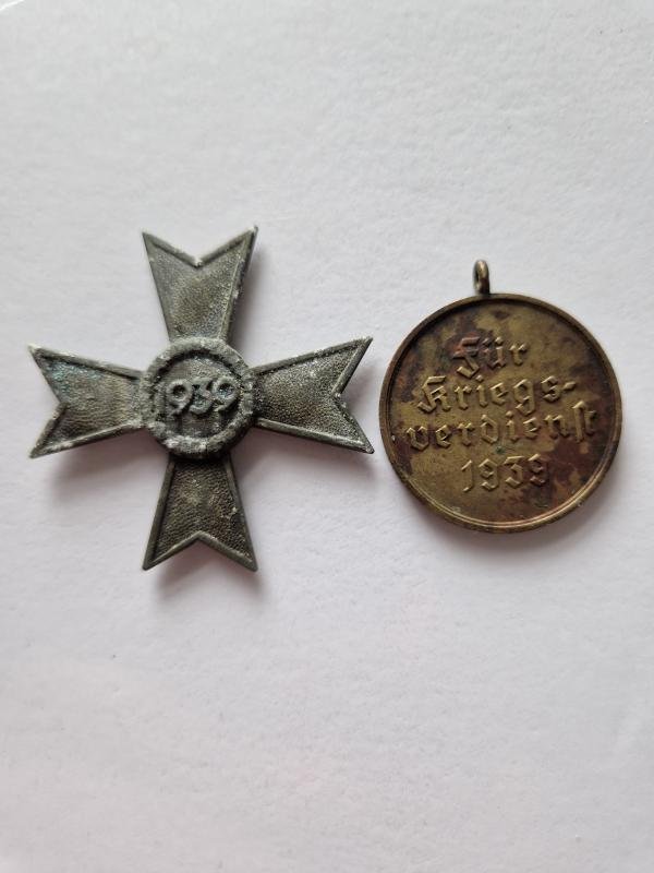 Two damaged War Merits — image 2