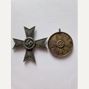 Two damaged War Merits