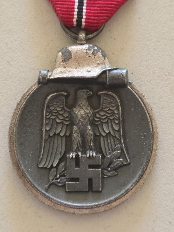 Russian Front Medal ring stamped 20 — image 2