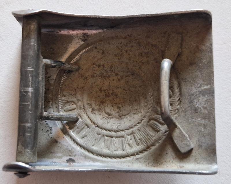 Prussian Army Buckle and Unit Marked Belt — image 5