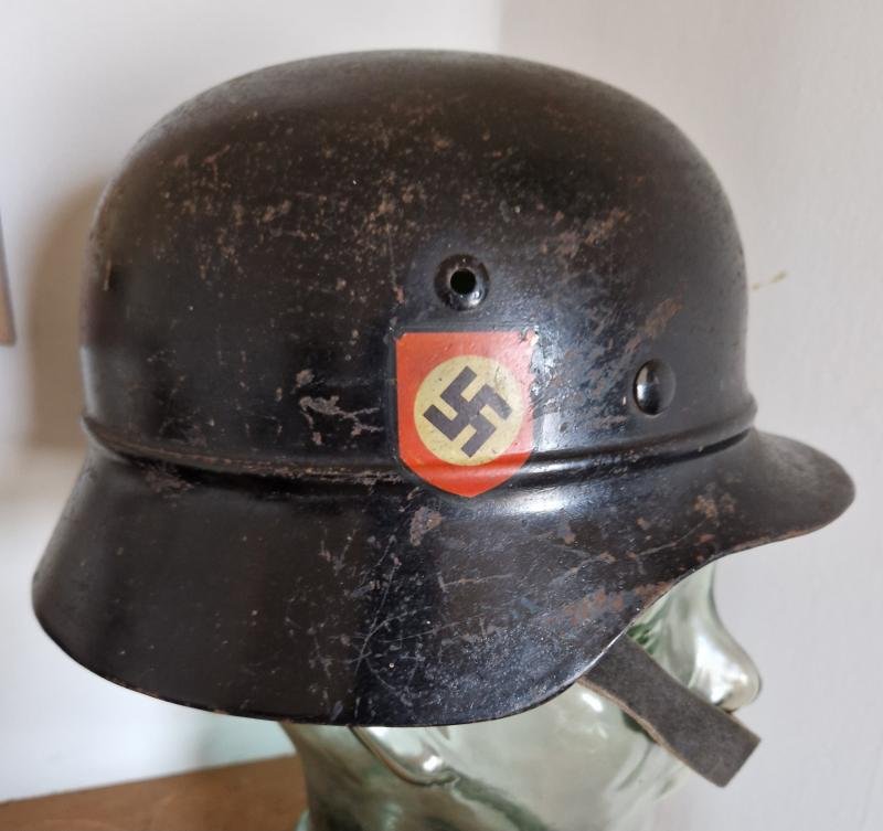 M35 Fire Police Double Decal Helmet — image 2