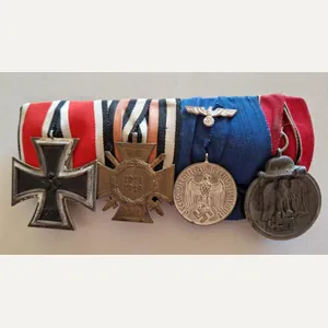 Iron Cross 2nd Class 1939 Court Mounted Group of four