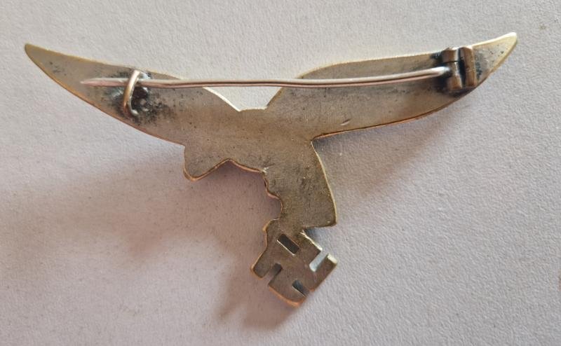 Rare Luftwaffe Drop Tail Summer Tunic Breast Eagle — image 3