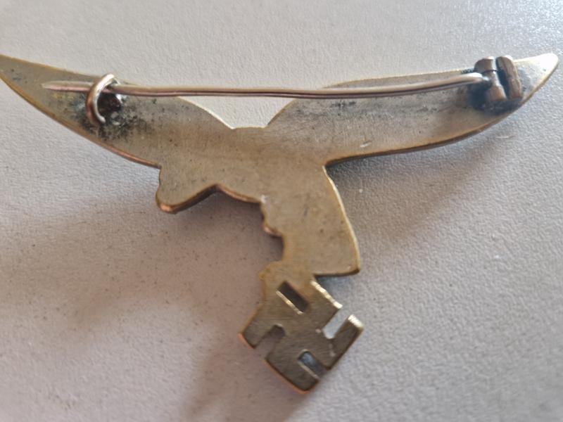 Rare Luftwaffe Drop Tail Summer Tunic Breast Eagle — image 4