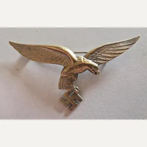 Rare Luftwaffe Drop Tail Summer Tunic Breast Eagle