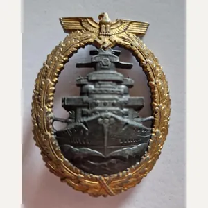 High Seas Fleet Badge RS&S Maker Marked