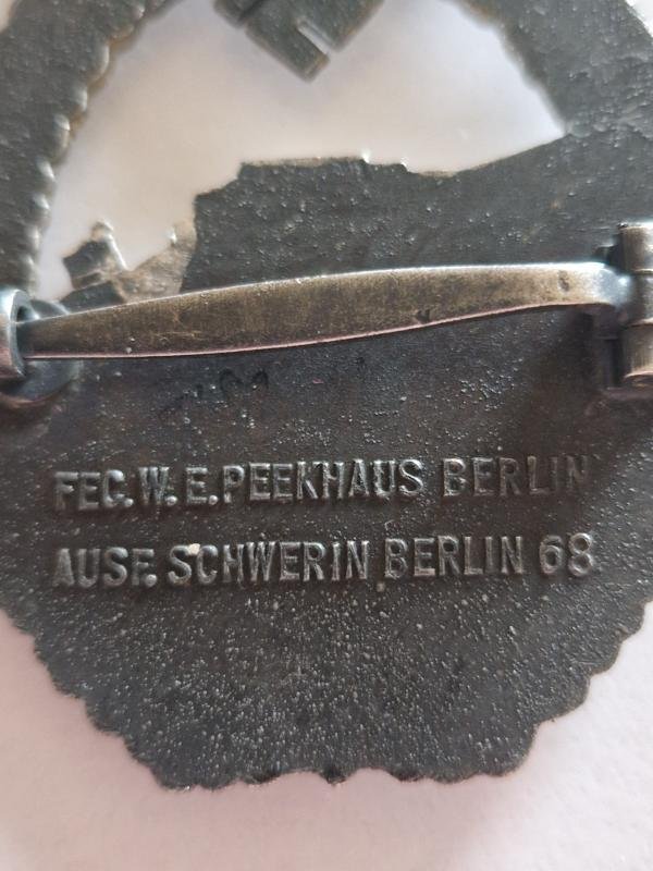 E-Boat Badge 2nd Pattern Schwerin — image 4