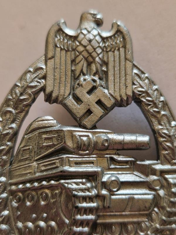 Silver Tank Badge — image 2