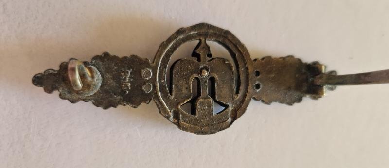 Bronze Night Fighter Clasp maker R.K — image 5