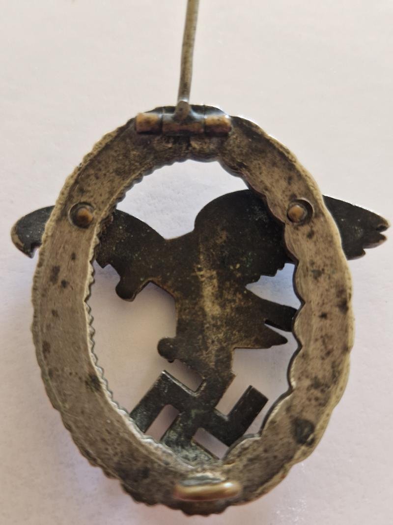 Early Luftwaffe Observers Badge — image 5