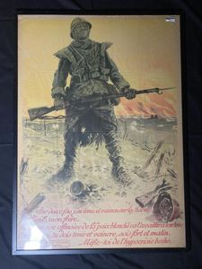 (Was £195) WW1 1918 ON NE PASSE PAS (THEY SHALL …