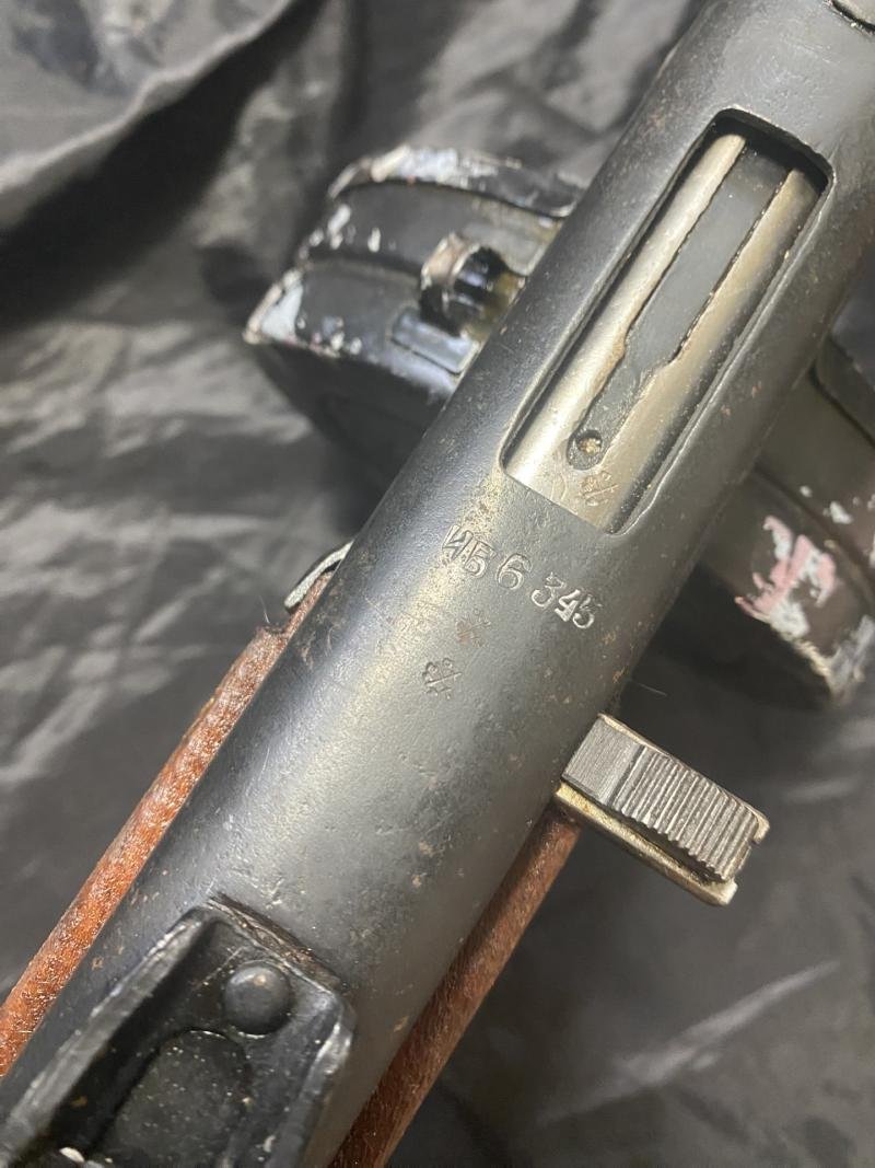 (WAS £625) DEACTIVATED MATCHING RUSSIAN/SOVIET PPSH41 SUBMACHINE GUN ( UK DEACTIVATION) — image 4