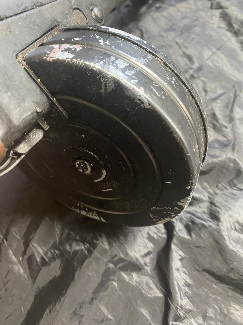 (WAS £625) DEACTIVATED MATCHING RUSSIAN/SOVIET PPSH41 SUBMACHINE GUN ( UK DEACTIVATION) — image 9