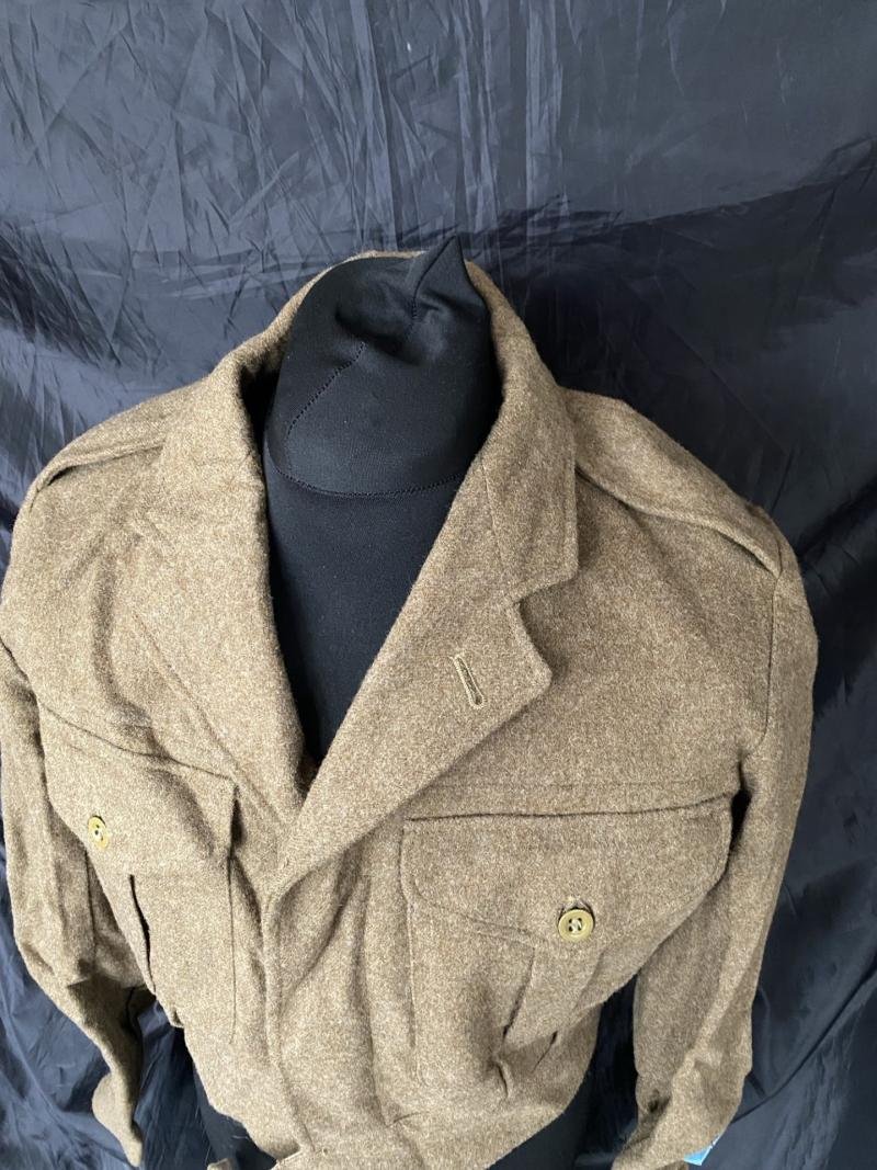 (Was £25) BRITISH 1949 PATTERN BATTLE DRESS BLOUSE — image 2