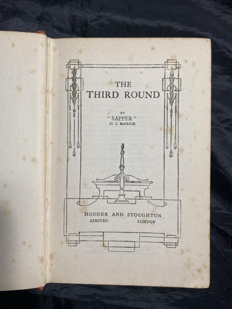 (was £7.50) THE THIRD ROUND 'SAPPER' (HARD COVER) — image 2