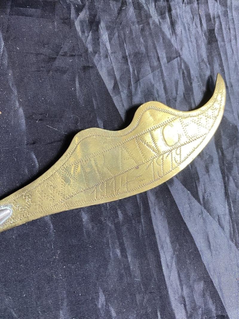 TRENCH ART LETTER OPENER — image 2