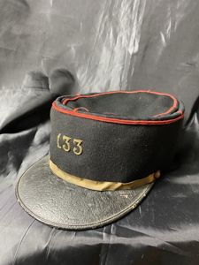 (Was £135) WW1 FRENCH 133 REGT ARTILLERY KEPI