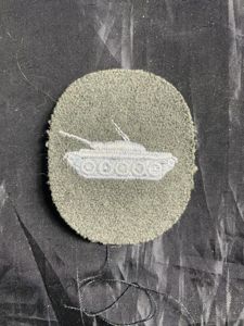 EAST GERMAN PANZER TANK SLEEVE PATCH