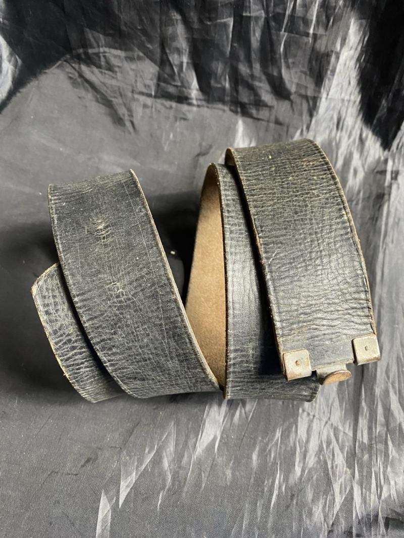 NVA GERMAN LEATHER BELT — image 3