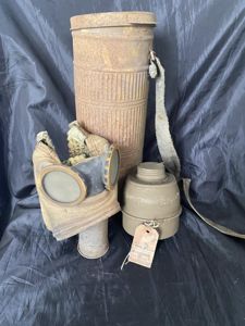 (WAS £50) WW2 FRENCH CIVILIAN TC 38 GAS MASK