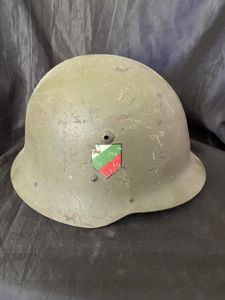 (Was £75) WW2 BULGARIAN M1936 C HELMET (SINGLE DECAL)
