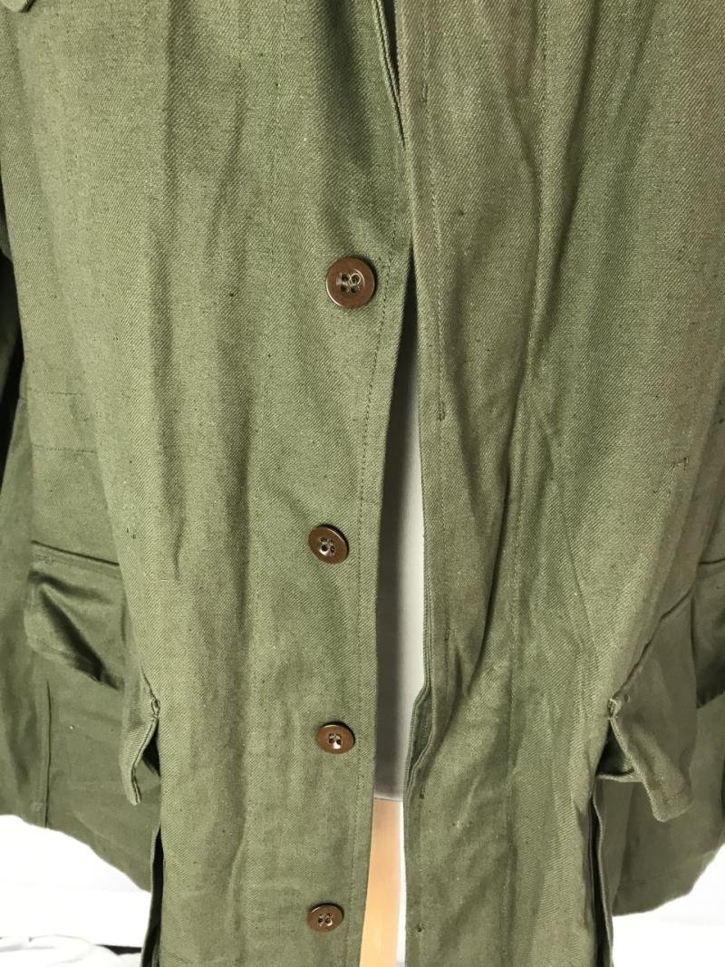 (Was £30) ORIGINAL 1954 DATED FRENCH ARMY M47 COMBAT JACKET — image 3