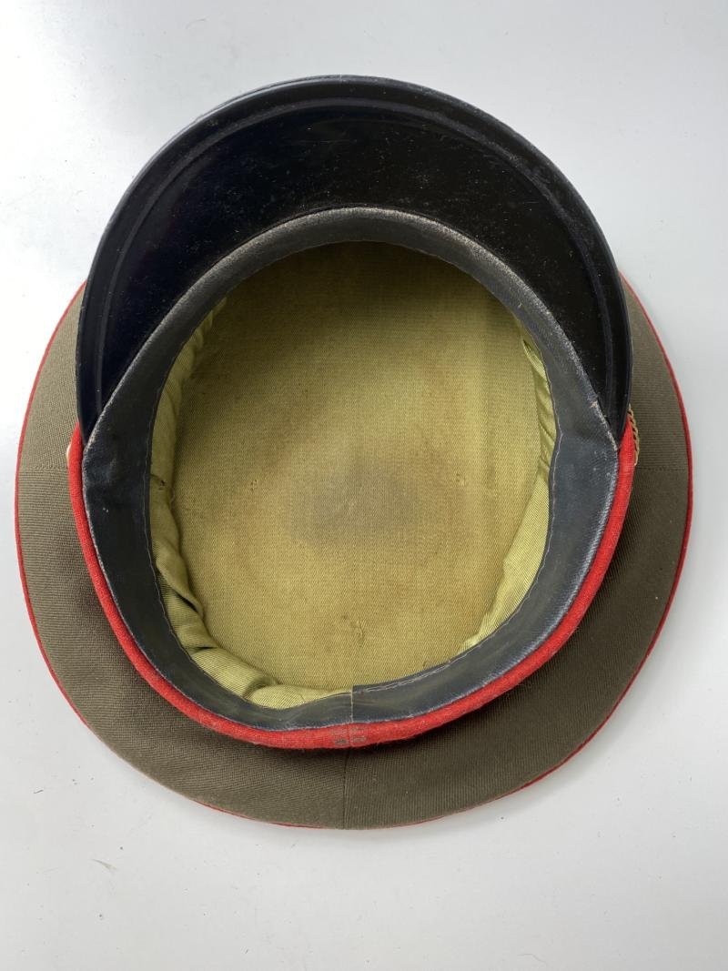 SOVIET ARMY OFFICERS VISOR CAP — image 5