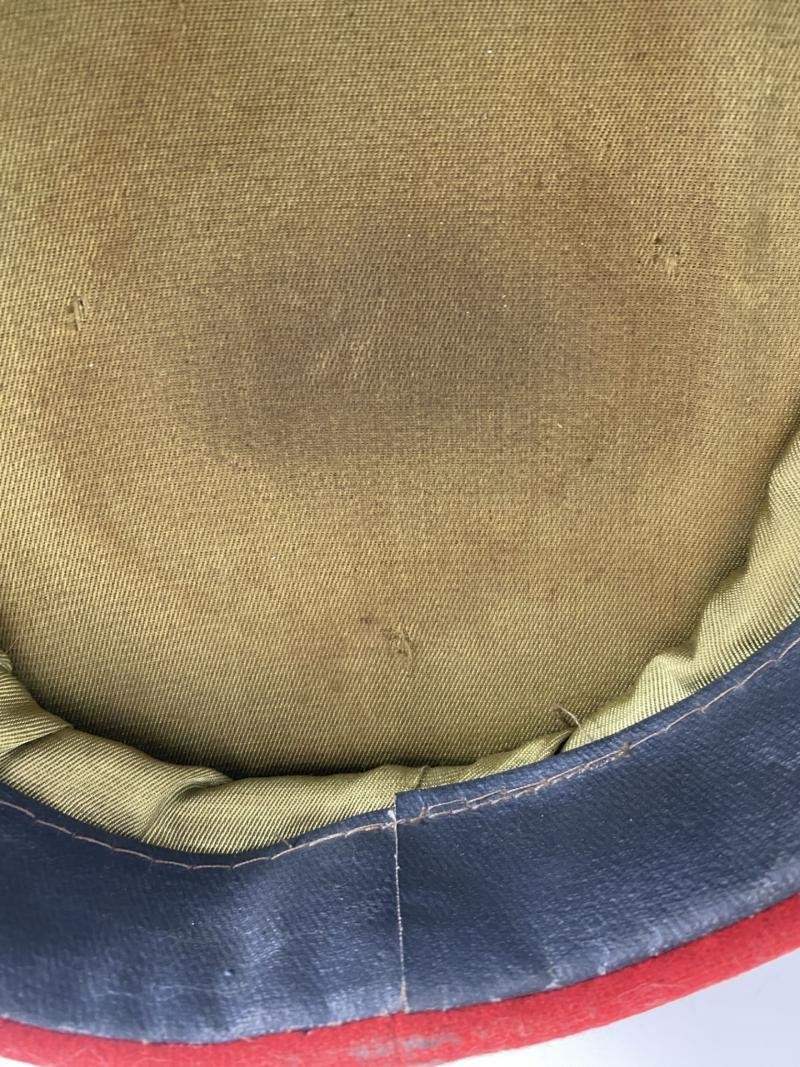 SOVIET ARMY OFFICERS VISOR CAP — image 7